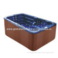 Outdoor free standing hydrotherapy whirlpool massage acrylic spa hot tub (M-3337)